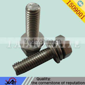 made fasteners flat hexagon head forged fitted bolt