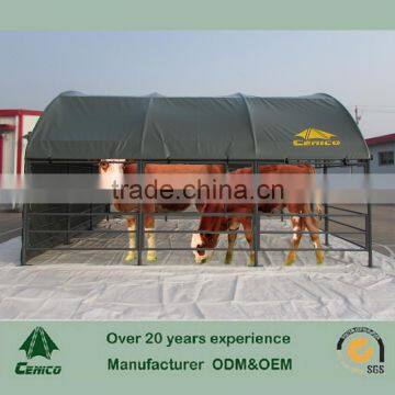 Livestock Housing shelter .Ranch Cattle Hutch , Animal Housing Shed, goat shelter, Pasture Farm Shelter