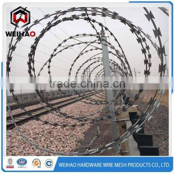 guard against theft razor blade wire fencing