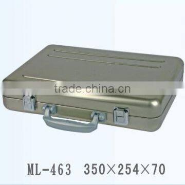 Metal Tin Case with Handle