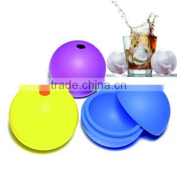 Hot selling silicone ice ball mould for making cake or ice cream