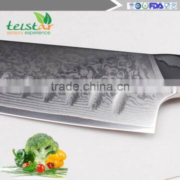 Factory Direct Sale G10 Damascus Santoku Knife Blades Lasting Cut Knives photo-2