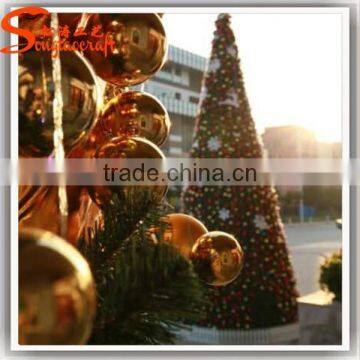 2015 New Product Price Pvc Fiber Optic Snowing Christmas Tree Led Pine Artificial Christmas Tree for Sale Festival Decoration photo-6