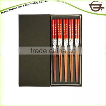 New Design Best Red Organic wood Chop Stick