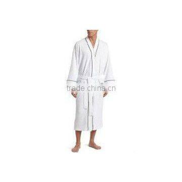 Men's Knit Waffle Kimono Robe