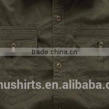 Outdoors Casual Sportswear Safari Shirt Men photo-5