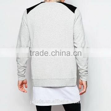 OEM Custom Wholesale Double Zips Streetwear Man Bomber Jacket in Jersey Made in China photo-4