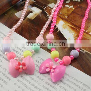 Cute Carton Beads Little Girl Necklace DIY Beads Children Jewelry Customized Candy Bead Children Necklace Kids Accessories photo-4