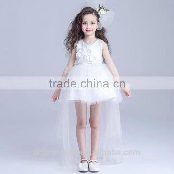 short party dress patterns short girls dress white yellow front long back dress