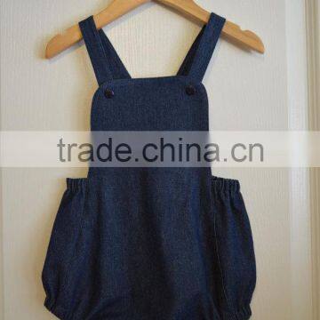 100% Linen Sleeveless Summer Baby Clothes Romper Baby Romper photo-2