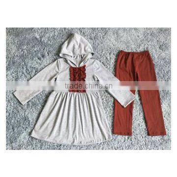 2015 Baby Unisex Children Winter Pajamas Outfit Christmas Tree Pink Polka Dot Baby Pajamas Wholesale Christmas Outfits photo-3