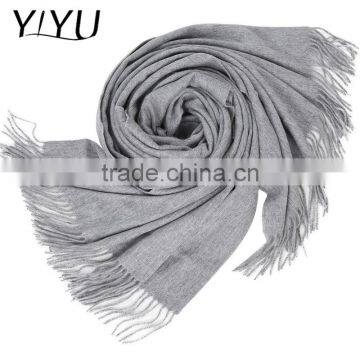 Wholesale Women Soft Cashmere Wool Wraps Knit Shawls Scarf photo-3