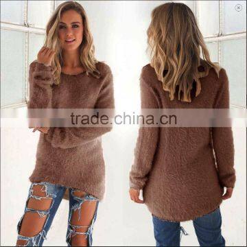Fashion Women's Casual Long Sleeve Jumper Pullovers Loose Blouse photo-4