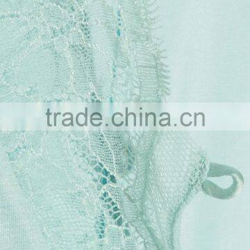 High Quality Silk Made Sexy One Piece Nightdress With Lace Trims photo-4