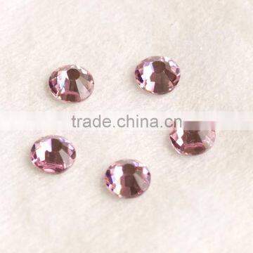 Pink Glass Rhinestone Diamond ,flat Back Crystal AB Rhinestones for Nail Art photo-5