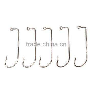 Wholesale Price Size 4/0 Fishing Tools Lot 100PCS Jig Hook Jig Big Stainless Steel Fishing Hooks White Color Fish Hook photo-2