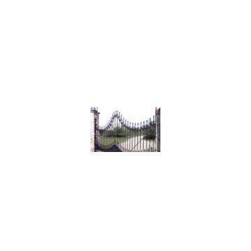 wrought iron gate an