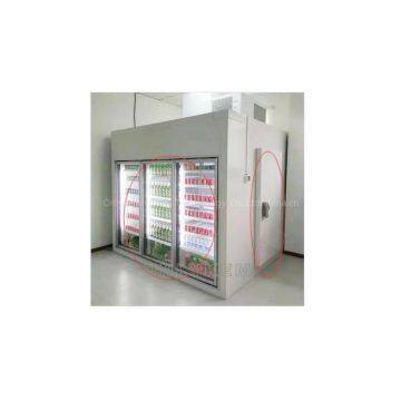 Display Glass Door Walk in Juice Chiller Room photo-3