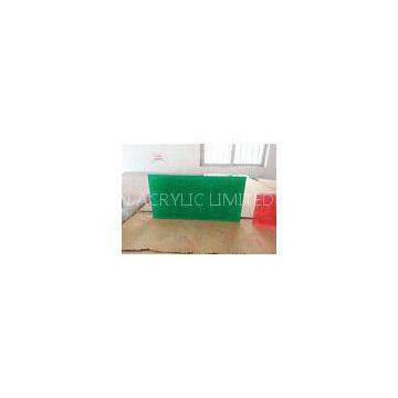 Custom 3mm / 10mm Granite Marble Acrylic Sheet green 1220 * 2440mm