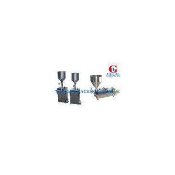 Pneumatic Sauce / Honey Semi Automatic Liquid Filling Machine With Piston Pump
