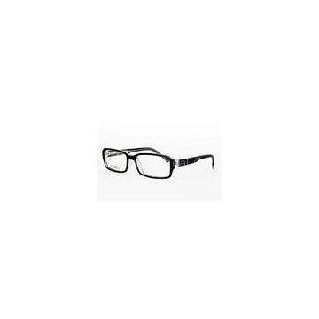 Black Rectangular Acetate Eyeglass Frames For Women , 2014 Fashion Optical Eyeglasses Frame