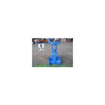 Manual ANSI Resilient Seated Wedge Gate Valve Centerline For Water Pipeline