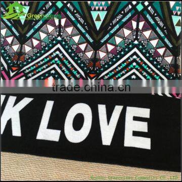 Custom Printed Beach Towel 100% Cotton Beach Towel Logo photo-4