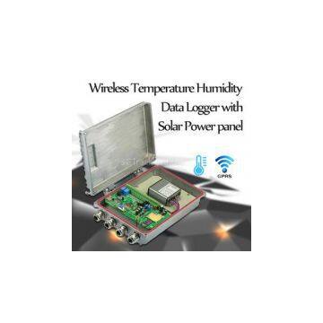 Wireless Solar Power Temperature Logger