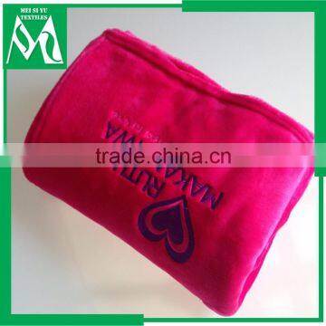 Anti-pilling blanket gifts polar fleece super soft oem service custom logo