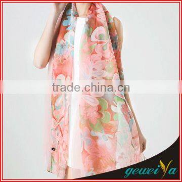 Custom Digital Polyester Printed Fashionable Scarf