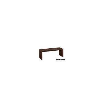 Madera Smith Double Bench with Chocolate Veneer Seat for Bedroom