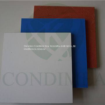 PVC Film Anti scratch decorative sheet for wall covering HDF fiber cement board