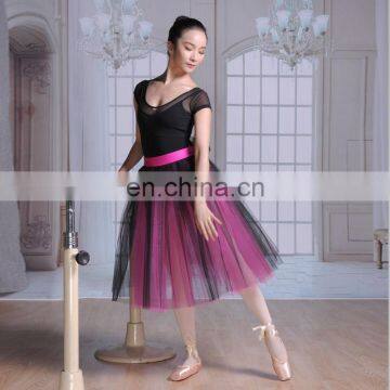 11414415 Back Bowknot Ballet Dance Long Ballet romantic tutu