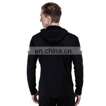 Sports Black Winter Stretch Hoodie