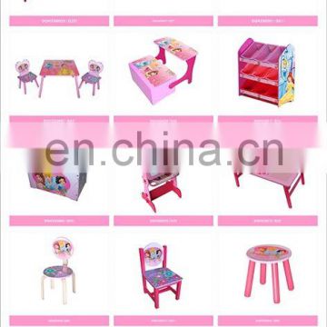 Child safety product classroom wooden desk and children's study chairs