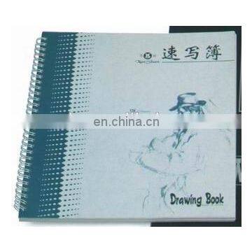 Drawing pad 100gsm 60 sheets wire bound colored cover 25x27cm drawing book