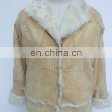 Ladies' rabbit fur and fox fur Coats
