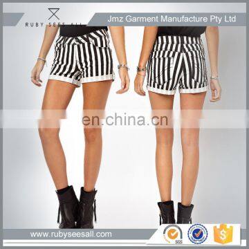 ladies formal wear pants cheap strip short sexy short pants