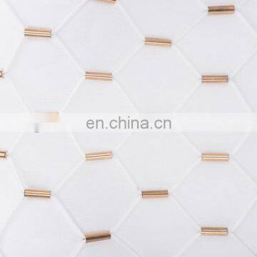 Women's Elegant Long Sleeve High Neck Studded Bandage Party Dresses photo-6