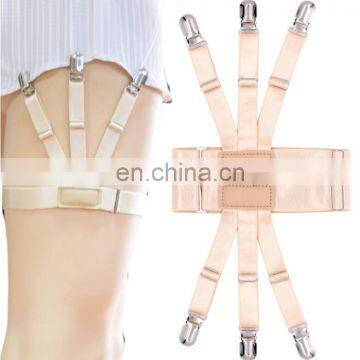 2017 newline design fashion suspenders garters shirt garters