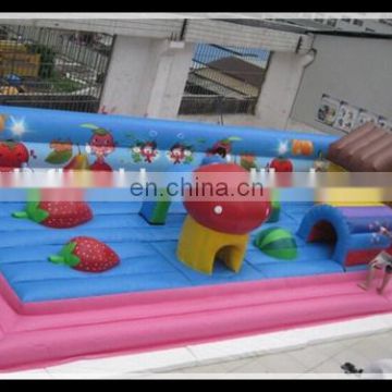 Kids inflatable fruit funcity / giant inflatable promotion fruit