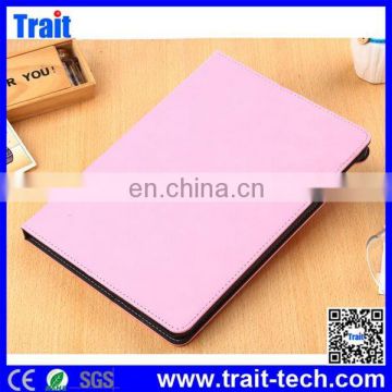 Wholesale Factory price Leather Flip Case for iPad Air 2 with Elastic Belt,case for ipad air 2