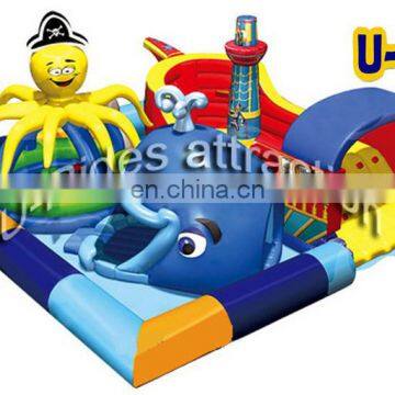 Hot Sale Sea Animals Inflatable Combo for Funny