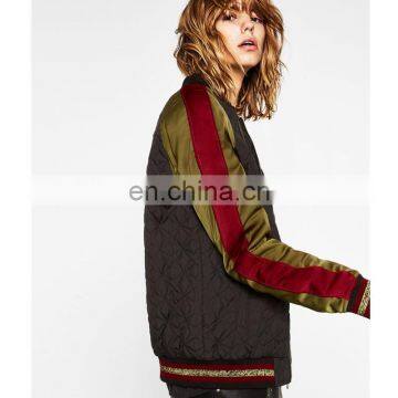 Latest Girls Cheap Price Bulk Wholesale Bomber Jacket Women photo-4