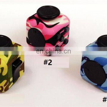 Best Selling Wholesale Retail Cheapest Leopard Print Fidget Cube Camouflage Fidget Cube Decompression Fidget Toys photo-2