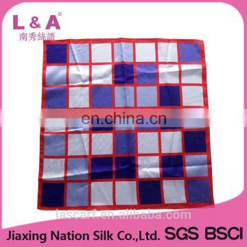 100% Polyester Silk Feel Scarf Women Satin Scarves photo-3