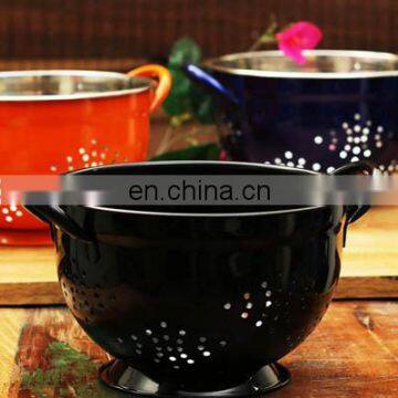 Stainless Steel Colander With Side Handle