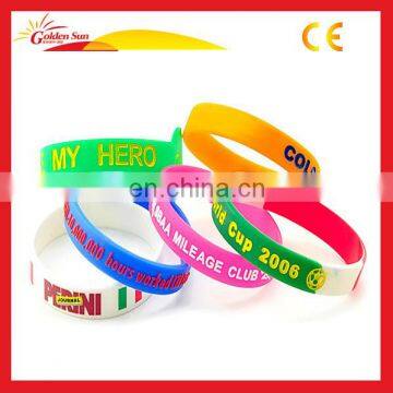 Colorful Professional Ireland Silicone Wristband