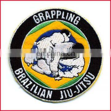 Custom Sew or Iron-on jiu jitsu Embroidered Patches