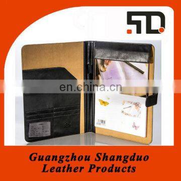 Newly Popular Customised Good Leather Notebook With Pen